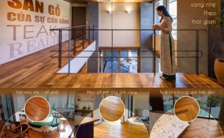 Gỗ Teak là gì? Vì sao sàn gỗ Teak được ưa chuộng trong thiết kế nội thất hiện đại?