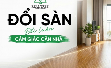 Chỉ Thay Sàn – Không Gian Sống Như Khoác Áo Mới