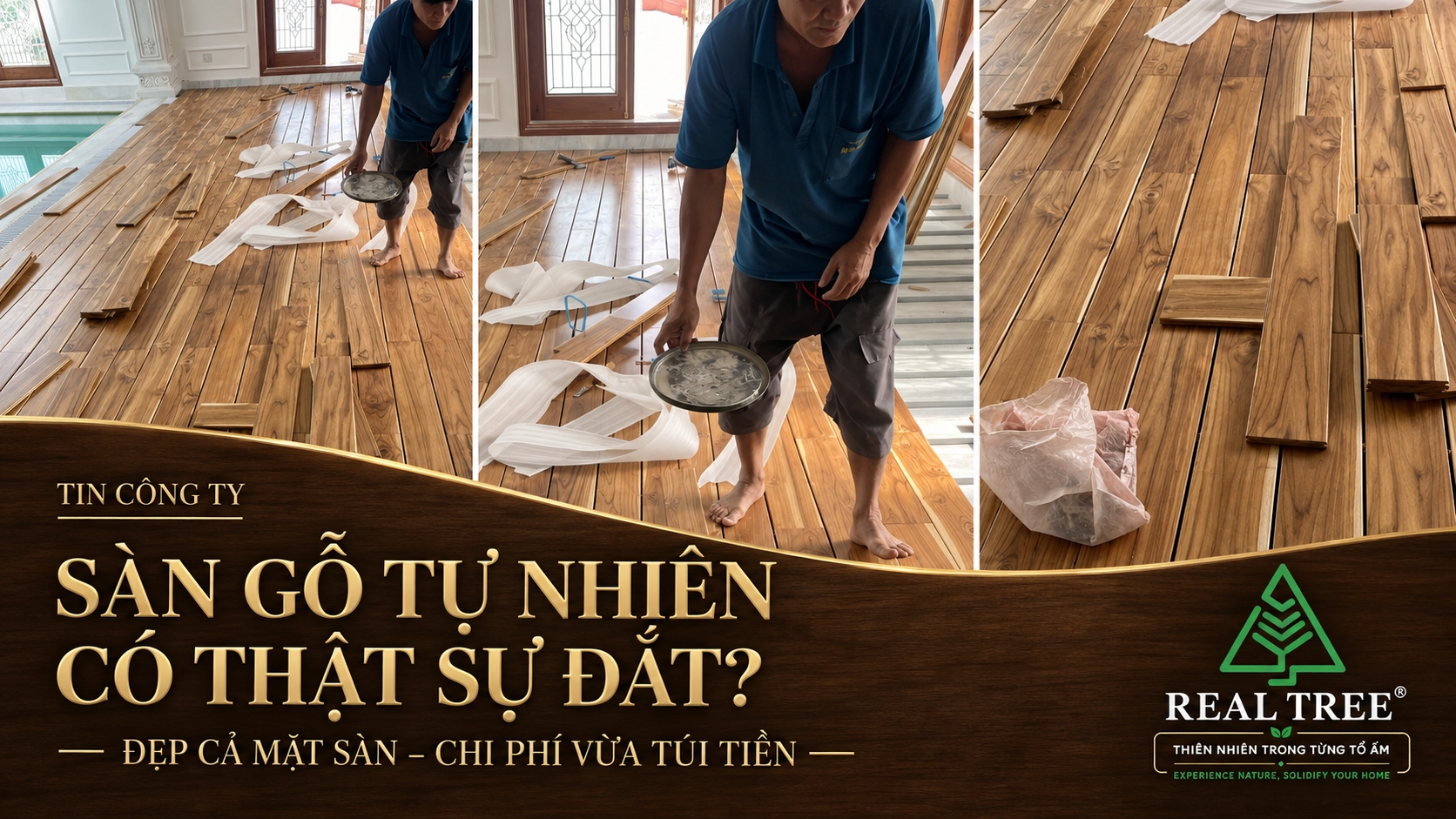 Sàn gỗ tự nhiên có thật sự đắt như mình nghĩ?