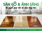 SÀN GỖ & ÁNH SÁNG – BÍ QUYẾT GIÚP CĂN HỘ NHÌN RỘNG HƠN MÀ KHÔNG CẦN SỬA NHIỀU