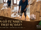 Sàn gỗ tự nhiên có thật sự đắt như mình nghĩ?
