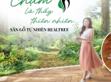 Thư giãn cùng thiên nhiên với sàn gỗ RealTree