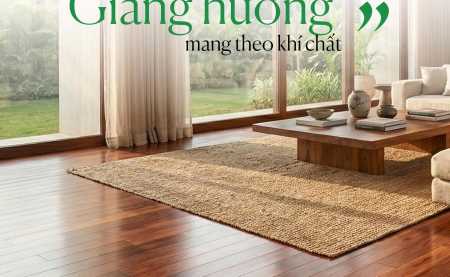 Sàn gỗ Giáng Hương – Biểu tượng khí chất của gia chủ thành đạt