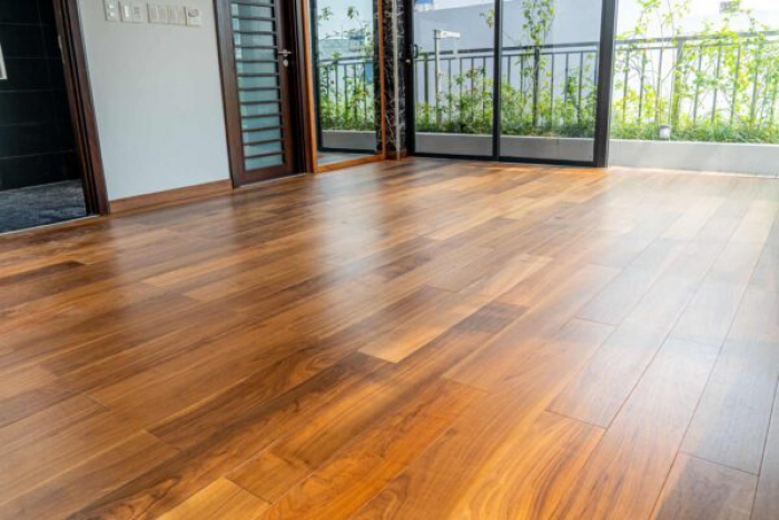 UV coating technology for natural wood flooring